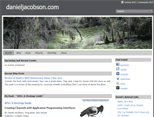 Tablet Screenshot of danieljacobson.com